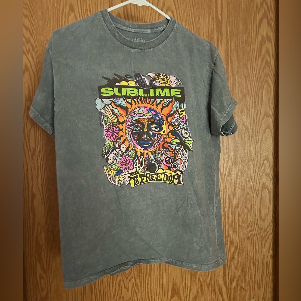 Sublime Graphic Short Sleeve Tee - Washed Black